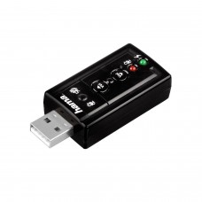 Звуковая карта Hama USB H-51620, 00051620, Черный 