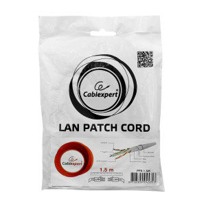 Патч-корд Cablexpert PP6-1.5M, серый 