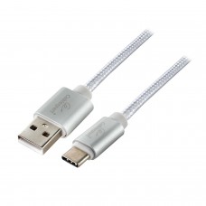 Кабель USB, Cablexpert CC-U-USBC01S-1M, 1.0м 