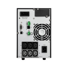 Источник бесперебойного питания, Eaton, 9SX1500I, Онлайн, Напольный, Мощность 1500ВА/1350Вт, Диапазон работы AVR: 190-276В (с возможностью регулировки до 120-276В), Бат.: 12В/9 Ач*4шт., Чистая синусойда, 6 вых.: 6 IEC C13 (10А), Smart, USB-B, RS232, SNMP 