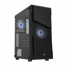 Корпус ATX midi tower AeroCool, Menace, (без БП), black 