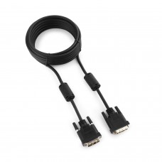 Кабель SVGA, Cablexpert, CC-DVI-BK-15, 4.5м 