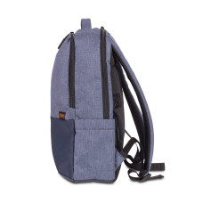 Рюкзак, Xiaomi, Mi Commuter Backpack (Light Blue), BHR4905GL/XDLGX-04, 320 160 440 мм, 21л, Полиэфирное волокно, Водостойкая ткань, Крепление для чемодана, Удобные изогнутые плечевые ремни, Скрытый карман, Мягкая ручка для переноски, Синий