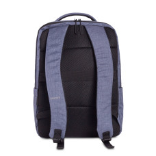 Рюкзак, Xiaomi, Mi Commuter Backpack (Light Blue), BHR4905GL/XDLGX-04, 320 160 440 мм, 21л, Полиэфирное волокно, Водостойкая ткань, Крепление для чемодана, Удобные изогнутые плечевые ремни, Скрытый карман, Мягкая ручка для переноски, Синий