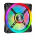 Вентилятор Corsair, iCUE QL120 RGB, 12cm (Single Pack) Fan for case, 1500rpm, 41.8CFM, CO-9050097-WW