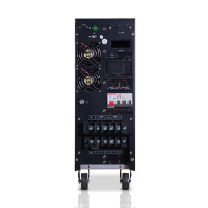 Источник бесперебойного питания, SVC, GT31-15KVA, Мощность 15кВА/13.5кВт, Трёхфазный (3 фазы на вход, 1 на выход), GT31-серия, On-Line, LCD\RS-232/USB SMART, Диапазон работы AVR: 190-499В, Батарея: 16 шт. (не поставляется в комплекте), Чёрный