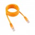 Патч-корд Cablexpert PP12-2M/O, оранжевый Cable Patch cord UTP 5e-Cat 2 m