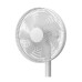 Вентилятор напольный, Xiaomi, Smart Standing Fan 2, BPLDS02DM / BHR4828GL, Потребляемая мощность 13,1 Вт, Макс. скорость воздушного потока 3.56 м/сек, Таймер, Уровень шума 58 дБ, Управление механическое, через приложение, голосовой помощник, Белый