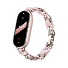 Сменный цепной браслет, Xiaomi, Chain Strap, M2254AS1/BHR8729GL, Совместим с band 8/9, Розовый