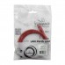 Патч-корд Cablexpert PP6U-1M/R, красный Cable Patch cord UTP 6e-Cat 1 m