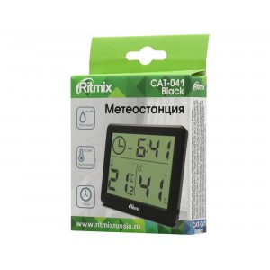 Метеостанция Ritmix CAT-041, Черный 