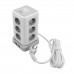 Сетевой фильтр + зарядка Ritmix RM-2124, 2m, Белый 12 розеток, 4 USB, white