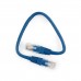 Патч-корд Cablexpert PP12-0.25M/B, синий Cable Patch cord UTP 5e-Cat 0.25 m