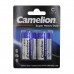 Батарейки Camelion C (R14P-BP2B) super heavy duty, комплект - 2 штуки