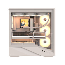Компьютерный корпус, Formula V, Air Power G9 DUO SA White, EATX/ATX/micro ATX/mini-ITX, USB Type C*1/3.0*2, HD-Audio, Кулер 4*120мм ARGB, Высота процессорного кулера до 182мм, Длина VGA до 420мм, 1*3.5"/1*2.5", Толщина 0,7мм, 480x235x484мм, Без 