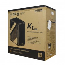 Корпус ATX midi tower Zalman K1 Rev.B, (без БП), Черный 