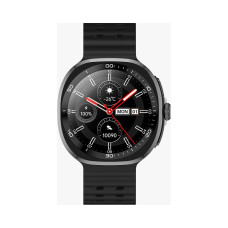 Смарт часы, TECNO, Watch Neo, WN01, Дисплей 1.43" цветной AMOLED-экран, Разрешение 466 x 466, Водонепроницаемые (IP68), Вес 56 гр, (Black) Чёрный
