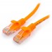 Патч-корд Cablexpert PP12-1M/O, оранжевый Cable Patch cord UTP 5e-Cat 1 m