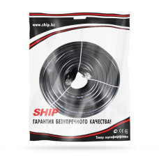 Патч Корд, SHIP, S3025BK1500-P, Cat.5e, UTP, LSZH, RJ-45, 15 м, Чёрный, Пол. пакет