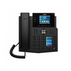 IP-телефон, Fanvil, X4U, 12 линии SIP, 2xGE PoE, USB, WIFI/Bluetooth, двойной дисплей, 30 DSS клавишь, блок питания в комплекте