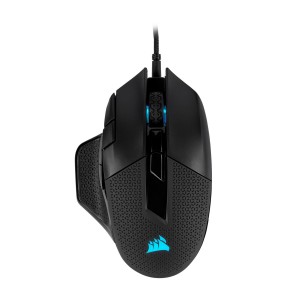 Мышь Corsair, Nightsword RGB, Optical, 18000 dpi, USB, Черный 