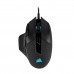 Мышь Corsair, Nightsword RGB, Optical, 18000 dpi, USB, Черный Mouse 10 button, 1.8m cable, black, [CH-9306011-EU]