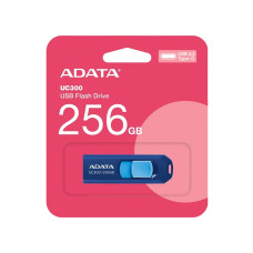 USB-накопитель, ADATA, ACHO-UC300-256G-RNB/BU, 256GB, USB 3.2