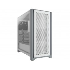 Корпус ATX midi tower Corsair, 4000D Airflow CC-9011201-WW, (без БП), Белый 