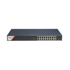 Коммутатор Hikvision DS-3E1520HP-SI-16P2T2F Коммутатор Hikvision DS-3E1520HP-SI-16P2T2F