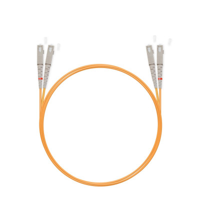 Патч корд оптоволоконный,, SC/UPC-SC/UPC MM OM2 50/125 Duplex 3.0мм 1 м, LSZH