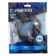 Кабель SVGA, HDMI to HDMI, 1.8m, Гарнизон GCC-HDMI-1.8M 