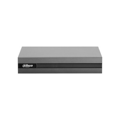 Гибридный видеорегистратор, Dahua, DH-XVR1B08H-I, 8 каналов, Аналог, HDCVI, TVI, AHD, IP, Квадруплекс, Разрешение записи: 4K, 6Мп, 5Мп, 4Мп, 3Мп, 4M-N, 1080P, 720P, 960H, D1, CIF, Выходы видео: 1 HDMI, 1 VGA, Хранение информации: 1 SATA до 6Тб, Поддержка 