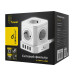 Сетевой фильтр + зарядка Cablexpert Tower TWR-5-U4-W-2, Белый