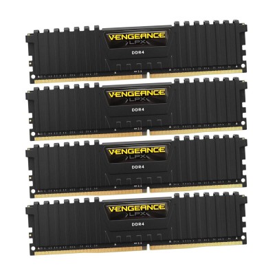 Оперативная память Corsair Vengeance LPX, CMK128GX4M4E3200C16, DDR4, 128 GB DIMM - kit <3200MHz> (4x32), 16-20-20-38