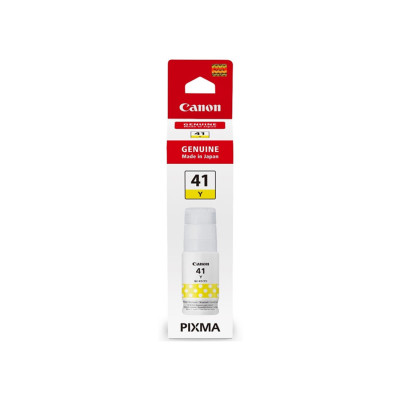 Чернила, Canon, INK GI-41 Yellow, 4545C001AA, для PIXMA /G1430//G2430/G2470/G3430/G3470/G4470, 70 мл, 7 700 стр. (A4)