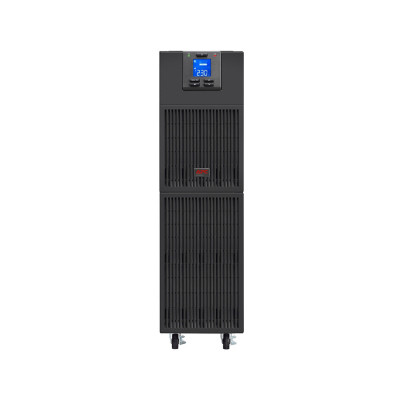 Источник бесперебойного питания, APC, Easy UPS SRV10KI, Онлайн, Мощность 10000ВА/10000Вт, Напольный, 230В, Вых: клеммная колодка, Intelligent Card Slot, LCD, 16шт * 9Ач, Чёрный