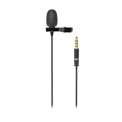 Микрофон Ritmix RCM-110, Черный Microphone 2.2k Ohm, 50-20000Hz, 30dB, 2m cable, black