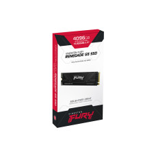 Твердотельный накопитель SSD, Kingston, FURY Renegade G5 SFYR2S/4T0, 4096GB, M.2 NVMe PCIe 5.0x4, 14800/14000Мб/с Твердотельный накопитель SSD, Kingston, FURY Renegade G5 SFYR2S/4T0, 4096GB, M.2 NVMe PCIe 5.0x4, 14800/14000Мб/с