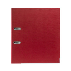 Папка-регистратор с арочным механизмом, Deluxe, Office 3-RD24 (3" RED), А4, 70 мм, 1200 мкм. (2 мм.), PVC/PVC, Разборная, красный
