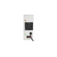 Стабилизатор (AVR), SVC, W-500, Мощность 500ВА/500Вт, LED-дисплей, Диапазон работы AVR: 140-260В, Вых.: 220В+/-7%, 1 х Shcuko, Кабель питания: 1,35м, Габариты: 290*160*65, Черно-белый