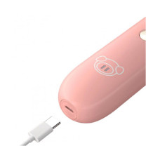 Триммер детский, Enchen, Hair Clipper Yoyo, Номинальная мощность: 4 Вт, Время зарядки: 120 минут, Интеллектуальная система защиты от зажимов, Многофункциональный индикатор, Управление одной кнопкой для двух режимов мощности, Керамическое лезвие, USB TYPE-