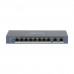 Сетевой коммутатор Hikvision DS-3E0310P-E/M Switch 8 port 10/100M 8xPoE, 2xRJ45 GE Uplink, PoE 60W, desktop