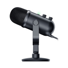 Микрофон, Razer, Seiren V2 Pro, RZ19-04040100-R3M1, кардиоидный микрофон, диапазон частот от 20Гц до 20кГц, чувствительность -34дБ (1В/Па при 1кГц). макс. уровень звукового давления (SPL): 120дБ. операционная система: Windows10, черный Микрофон, Razer, Seiren V2 Pro, RZ19-04040100-R3M1, кардиоидный микрофон, диапазон частот от 20Гц до 20кГц, чувствительность -34дБ (1В/Па при 1кГц). макс. уровень звукового давления (SPL): 120дБ. операционная система: Windows10, черный