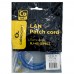 Патч-корд Cablexpert PP10-1.5M/B, синий Cable Patch cord UTP 5e-Cat 1.5 m