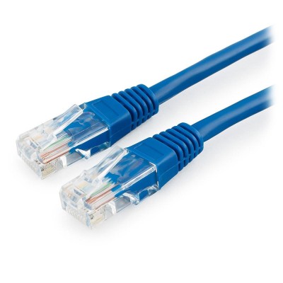 Патч-корд Cablexpert PP10-1.5M/B, синий Cable Patch cord UTP 5e-Cat 1.5 m