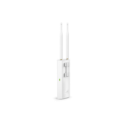Wi-Fi точка доступа, TP-Link, EAP110-Outdoor, Наружная, 2,4 Ггц, 300 Мбит/с, 1 порт Ethernet 10/100 Мбит/с с PoE