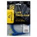 Патч-корд Cablexpert PP10-1M/B, синий Cable Patch cord UTP 5e-Cat 1 m