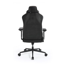Игровое компьютерное кресло, Aerocool, CROWN Pro Racer White, Искусственная кожа PU AIR, (Ш)65*(Г)70*(В)122 (132) см, Черно-Белый