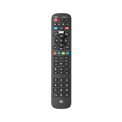 Пульт управления для телевизоров Panasonic, One For All URC4914/(замена1914), не требует настройки, Питание 2хААА (не входят в комплект), Чёрный