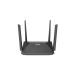 Маршрутизатор с беспроводной точкой доступа, ASUS, RT-AX52, 2.4GHz/5GHz, 802.11a/b/g/n/ac/ax, AX1800, 1 порт 10/100/1000M WAN, 3 порта 10/100/1000M LAN